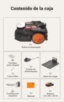 WORX Landroid Vision AI RTK WR304E para 400 m², mapeo automático, módulo RTK, detección Inteligente de obstáculos, estación de Carga Flexible, batería PowerShare - 9