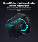 Edifier G1000 II Casse per Computer Gaming, Driver Full-Range da 2,5 Pollici con Bassi Potenziati, Bluetooth 5.4 via USB-C/AUX, 9 Modalità RGB Dinamiche, Compatte per PC/PS5/Switch (Nero) - 3