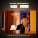 Philips Hue White Lampadina Smart LED, Attacco E27, 15.5 W, Luce Bianca Calda, Dimmerabile, Controllo con Bluetooth e Hue App, Funziona con Alexa, Google Assistant e Apple HomeKit - 6