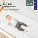 Babymoov Ergonomische Babymatratze Cosy'Lite 70x140cm - Optimaler Komfort und Halt für Wirbelsäule & Rundkopf - Schaumstoff mit hoher Dichte 10cm - Abnehmbarer Bezug - Öko-Tex zertifiziert - 3