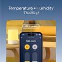 Nanit Sound and Light Smart Baby Night Light and Sound Machine | Audio Monitor | Cry Detection Alert Feature | OK to Wake Alarm Clock for Kids | Temp & Humidity Tracking | Rechargeable Battery | WiFi - 5