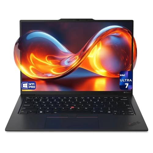 Lenovo ThinkPad X1 Carbon Gen 12 Laptop, Intel Ultra 7-155U, 32 GB LPDDR5x RAM, SSD PCIe da 2 TB, display WUXGA (1920 x 1200) da 14 pollici, grafica integrata, tastiera retroilluminata, lettore FP