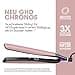 ghd Chronos Limited Edition Futurescape Collection Hair Straightener with Case Transcedent Pink - 2