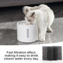 WUSJCOF 12 filtros de repuesto para fuentes de agua para mascotas, filtros de espuma para fuentes de gatos (compatibles con PETKIT Eversweet 3 Pro, PETKIT Eversweet Solo 2, PETKIT Eversweet Solo SE) - 6
