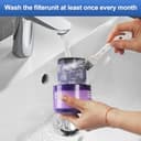 3 Piezas Filtro para Dyson V11,Filtro para Dyson V15 V11 SV14 SV17SV22 Detect Animal Absolute Extra Pro Torque Drive Vacuum,Con un cepillo de limpieza，Reemplazo de filtro de aspiradora #970013-02 - 4