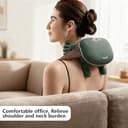 4D NackenmassagegeräT Kabellos, Neck and Cervical Massage, MassagegeräT 4D HäNde, 3 Massagegrade & 2 Temperaturstufen, NackenmassagegeräT Mit WäRme, Geschenke FüR Familie & Freunde (grundlegend) - 6