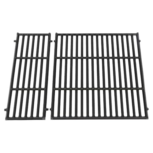 Utheer Porcelain-Enameled Cast Iron Cooking Grates for Weber Spirit 400 Series (2025 & Newer), 2PCS Replacement Grill Grate Set, Fits Weber Spirit E-425 S-425 E-435 EP-425 EP-435