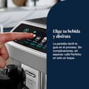De’Longhi Magnifica Plus– Perfetto Cafetera Superautomática, LatteCrema Jarra de leche automática, 18 Bebidas One-Touch, Pantalla Táctil a Color, Plata y Negro (ECAM322.70.SB) - 6