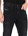Diesel Jeans da uomo Thommer 069GM Slim Slim Slim Fit, Nero , 28W x 30L - 3