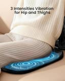 RENPHO Back Massager with Heat, Gifts for Women, Shiatsu Massage Chair Full Body, Neck-Massager Height Adjustable, Back Massagers Deep Tissue Kneading, Massagers Seat Vibration, Massage at Home - 5