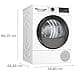 Bosch – Secadora con Bomba de Calor, 9 kg, AutoDry, Media Carga, Antiarrugas, Blanco, WQG24200ES - 2