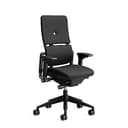 Steelcase Please, silla de oficina ergonómica con respaldo alto regulable en altura y brazos regulables Ónix; Fabricado en Europa - 1
