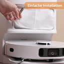 12 Stück Staubbeutel Zubehör für Dreame L10s Ultra / L10 Ultra / L20 Ultra & Xiaomi X10+ / X20+ Saugroboter, Große Kapazität 2.5L beutel Ersatzteile - 6