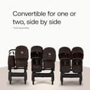 Bugaboo Donkey 6 Single Pushchair, Convertible to Double and Twin Stroller, Pram for Newborn and Toddler, Double Storage Space & Side Basket, Easy to Maneuver One Hand Steering, Cocoa Brown - 3