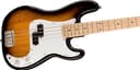 Squier by Fender Sonic Precision - Basso elettrico di precisione, tastiera in acero, battipenna bianco, 2 colori Sunburst - 5