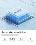 No-Touch Forehead Thermometer for Adults, Infrared Digital Thermometers for Kids, Touchless Baby Thermometer, Accurate Reading with LCD Display, Mute Mode, Memory Recall, Fever Alarm - 4