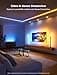 Govee Barra LED per TV, Barra Luminosa RGBIC da 31 Pollici, Più Opzioni di Posizionamento, Retroilluminazione TV per 70-85 Pollici, Luce LED per Decor, Controllo Vocale e App, 2 Confezione - 6