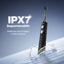 Spazzolino Elettrico, Spazzolini Elettrici, Spazzolino Sonico - 3 Intensità, 5 Modalità, 40000VPM, IPX7, Spazzolino Denti Elettrico Autonomia 180 Giorni e Timer, Spazzolino Elettrico Ultrasonica, Nero - 8