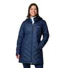 Columbia Damen Lange Steppjacke mit Kapuze, Heavenly - 1