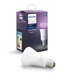 Philips Hue White & Color Ambiance E27 LED Lampe Einzelpack, dimmbar, bis zu 16 Millionen Farben, steuerbar via App, kompatibel mit Amazon Alexa (Echo, Echo Dot) - 2