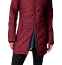 Columbia Damen Heavenly Long Hooded Jacket Hooded Puffer Jacket Rich Wine M - 5