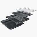Bosch - Horno, Serie 8, 60 cm de ancho, Función Platos, AirFry, Asistente de limpieza con agua, negro, HBG724AB1 - 9