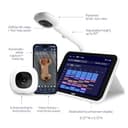 Nanit Sistema Smart Baby Monitor con supporto da pavimento, video cristallino, notifiche in tempo reale, insight del sonno, schermo da 8 pollici, integrazione app e display da 8 pollici - 2