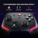 GameSir Cyclone 2 Wireless Controller - 1000Hz Polling Rate, TMR Joysticks, Hall/Micro 2-in-1 Triggers for PC/Switch/Android/iOS, PC Gaming Controller with Charging Dock(Black) - 5