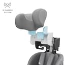 Kinderkraft I-GROW 2 PRO Seggiolino auto 0-36 kg, I-SIZE 40-150 cm, Seggiolino 360 girevole, con Isofix Base, Reclinabile Posizione sdraiata, Poggiatesta regolabile, Gruppo 0 1 2 3, Grigio - 9