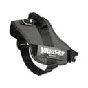 IDC Powergeschirr, 2XL, Schwarz-Grau - Reflektierendes Hundegeschirr mit Logo-Feld, verstellbar, atmungsaktiv, Bewegungsfreiheit, Oeko-TEX Zertifiziert, für kleine, mittlere & große Hunde - 3