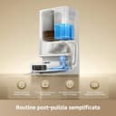 DREAME L40 Ultra A Robot Aspirapolvere e Lavapavimenti con Svuotamento Automatico della Polvere e Doppio Sistema Antigroviglio, Aspirazione da 24.000 Pa, Sollevamento dei Panni di Lavaggio da 10,5 mm - 7