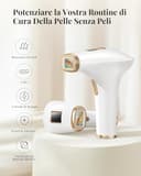 Haarlosy IPL Epilatore Luce Pulsata - Indolore Epilatore Laser con Funzioni 3 IN 1 (HR/SC/RA), 9 Livelli 999.900 Flash per Uso Domestico su Donna Uomo Bikini, Corpo, Ascelle e Gambe TD004 - 2