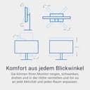 Dell 27 Plus Monitor - S2725QS, 4K UHD (3840x2160), 120Hz, IPS, 4ms, AMD FreeSync Premium, 99% sRGB, Höhenverstellbar, Eingebaute Lautsprecher, DisplayPort, 2 HDMI, 3 Jahre Garantie - 6