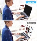 STARY 360° Privacy Screen for Surface Laptop 7 15 inch (Model:2037 2108), Microsoft Surface Laptop Privacy Film Filter All Round Anti Peeping Blue light Glare Screen Protector - 7
