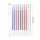 Bolígrafo de tela borrable con calor con 10 recambios de bolígrafo borrables, útiles herramientas de marcador de costura, tela, cuero, planchado y desaparición - 6