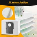 UPUPDAY Kit de Accesorios Recambios para Roborock S8 Pro Ultra, 2 Cepillo Principale, 1 Cepillo de Autolimpieza, 2 Filtros, 6 Bolsas de Polvo, 4 VibraRise 2.0 Mopas, 6 Cepillo Laterale - 5