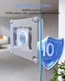 ECOVACS WINBOT Mini Gen 2 Robotic Window Cleaner Robot,Ultra-Slim 55mm,WIN-SLAM 4.0 Navigation,10-Tier Safety, Edge Cleaning,Ultrasonic Spray,App Control for Home Glass Cleaning - 6