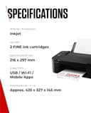 Canon PIXMA TS3750i Wireless Colour All-in-One Inkjet Printer - A4 Print, Copy, Scan - PIXMA Print Plan Compatible - Borderless Photo Printing - Wireless & Smartphone Print - Ideal for Home Printing - 6