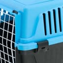 Ferplast Transportín Gato, Transportín Perro Pequeño y Gatos de hasta 5 Kg, Puerta de Hierro Plastificado, Ranuras de Ventilación, 32,5 x 48 x h 29 cm, Transportín Mascotas Rígido Atlas 10 EL - 5