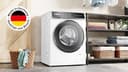 Bosch WGB254031, Serie 8, Smarte Waschmaschine 10 kg, 1400 UpM, Made in Germany, Fleckenautomatik, Iron Assist reduziert Knitterfalten, 4D Wash System, Mini Load, schneller waschen mit Speed Perfect - 2