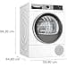 Bosch – Secadora con Bomba de Calor, Serie 6, 9 kg, AutoDry, Media Carga, Secado Rápido, Blanco, WQG245D1ES - 2