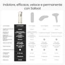 27J 100W Epilatore Luce Pulsata IPL con 4 impulsi, Doppia Luce, 2 °C Ghiaccio in Zaffiro, Modalità PHR, Epilazione Laser Definitiva e Professional a Casa per Donna, Bikini, Corpo e Pelle Sensibile - 6