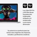 Apple MacBook Pro portátil con Chip M4 MAX, CPU 14 núcleos, GPU 32 núcleos: diseñado para Apple Intelligence, Pantalla Liquid Retina XDR 14,2″, 36 GB Memoria unificada, 1 TB de SSD, Plata - 3