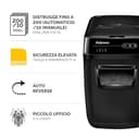 Fellowes Distruggi Documenti Automatico a Frammento 200C, 200 Fogli, per Piccolo Ufficio Ultra Silenzioso - 2