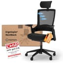 Ergotopia NextBack | Ergonomischer Bürostuhl 150kg belastbar gegen Rückenschmerzen | Schreibtischstuhl ergonomisch | Bürostuhl ergonomisch Testsieger, Office Chair - 5 Jahre Garantie - 1