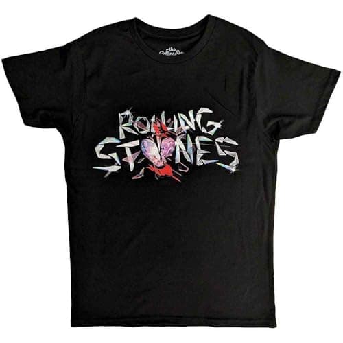 The Rolling Stones - Camiseta Hackney Diamonds, Negro , M
