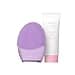 FOREO Clean Balance Luna 4 Bundle - Facial Cleansing Brush for Sensitive Skin + Luna Micro-Foam Face Cleanser 2.0, 100 ml - Firming Face Massager - 1