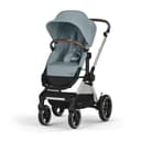 CYBEX Gold Kinderwagen EOS Lux 2-in-1, Reisesystem, Ab Geburt bis 22 kg (ca. 4 Jahre), Stormy Blue - 1