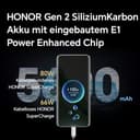 HONOR Magic6 Pro - Smartphone 5G 12GB + 512GB, schermo curvo da 6,80 pollici, 120 Hz, tripla fotocamera da 50 MP, con teleobiettivo da 180 MP, Qualcomm Snapdragon 8 Gen 3, 5600 mAh, IP68, Dual SIM - 7