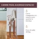 Chicco Zest Plus Trona evolutiva para niños de 6 meses a 40 kg, plegable y con asiento lavable, con acolchado incluido, cinturón de 5 puntos y bandeja extraíble, ligera y compacta - 2